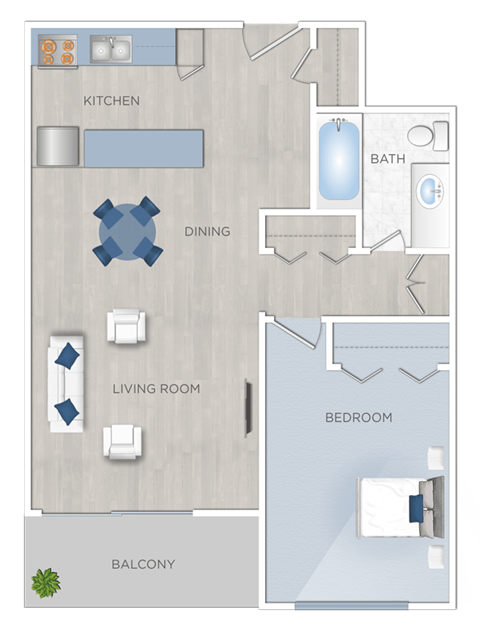 One Bedroom Apartments in West Los Angeles, CA - Del Rio Apartments